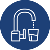 Countertop water filter