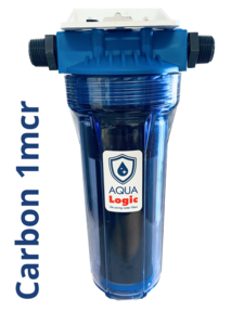 AQUA Logic - Inline Pre-Filter 3/4 - Carbon - 1 mcr - 10 INCH - (build-in water filter)