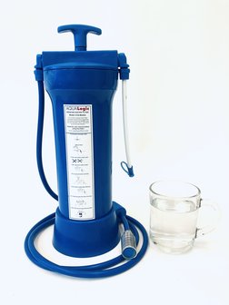 AQUA Logic - Mobile - CCS - (hand pump water filter) - (New model 2022)