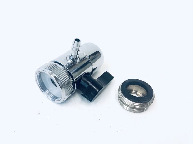 Diverter valve (tap adapter) + Adapter Ring
