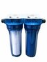 AQUA Logic - Inline Pre-Filter Combi 3/4 - PP + Carbon Granulate -  10 INCH - (build-in pre-filter / shower filter)