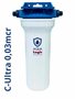 AQUA Logic - Inline 3/8 - C-Ultra - 0,03mcr - 10 INCH - Gen2 - (built-in water filter)
